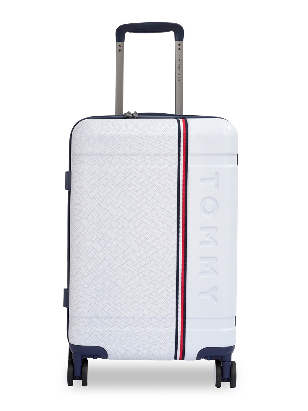 

Tommy Hilfiger Millennia Hard Sided Cabin Trolley Bag- 57.5Cm, White