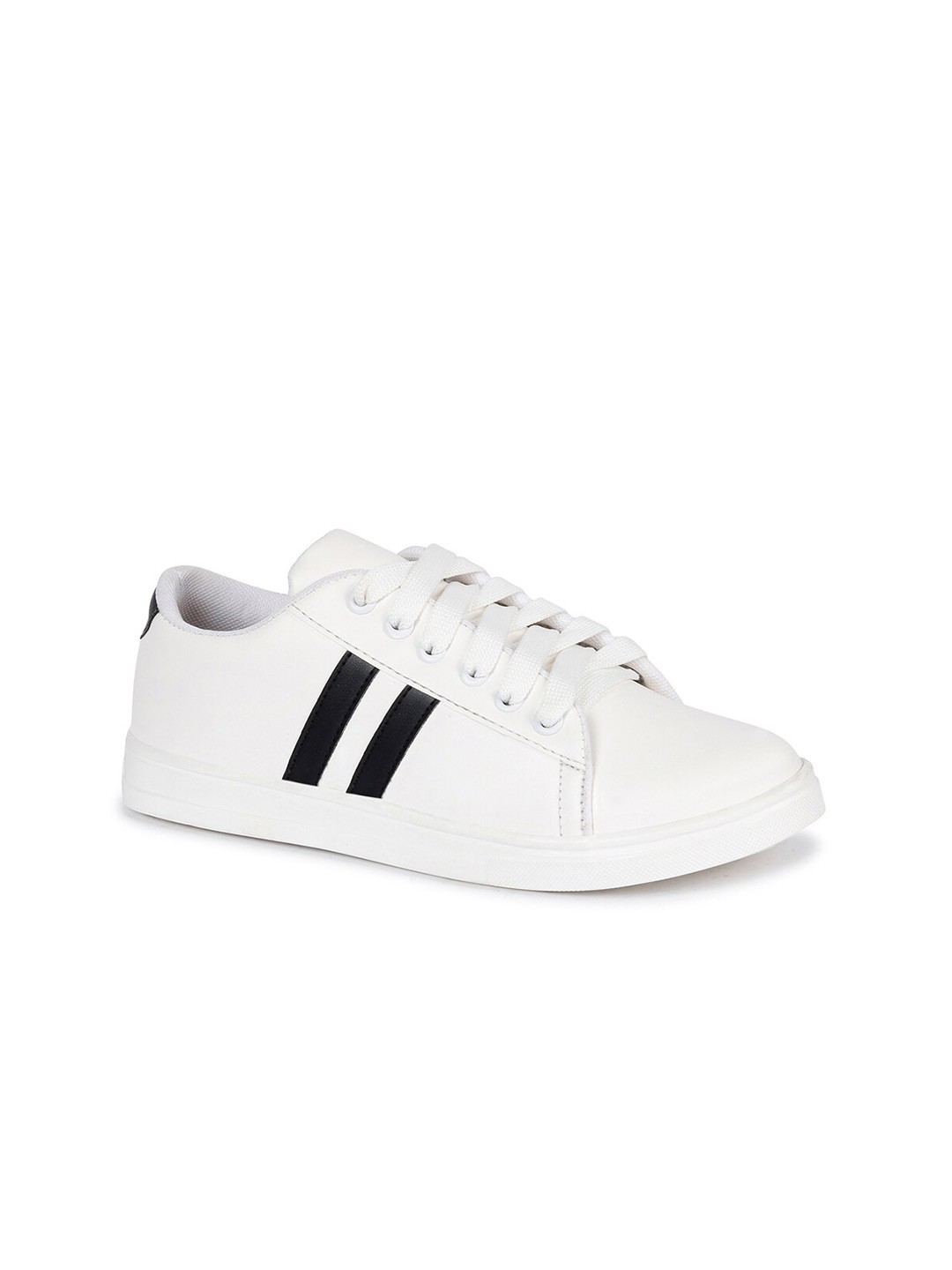 

Bella Toes Women Lightweight Comfort Insole Lace Up Sneakers, White