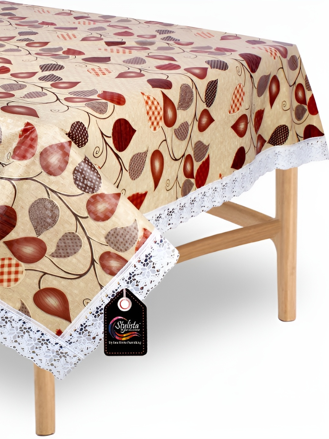 

Stylista Yellow Floral Waterproof 4-Seater Table Cover