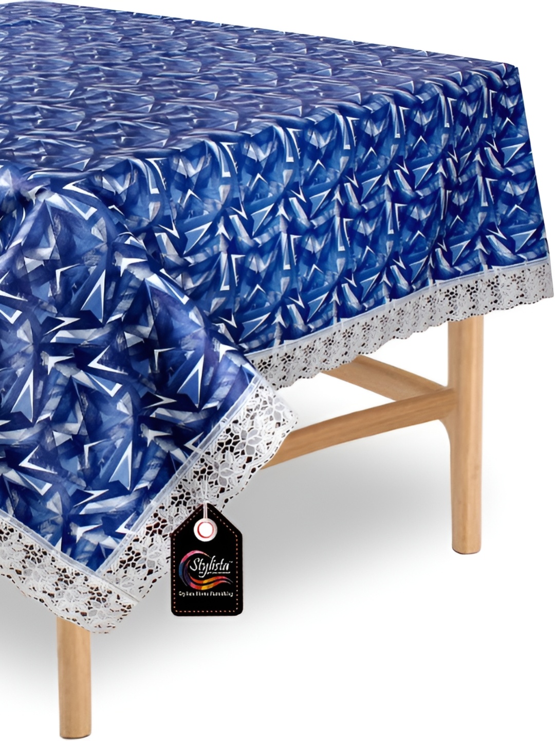 

Stylista Blue & White Waterproof 2 Seater Table Cover