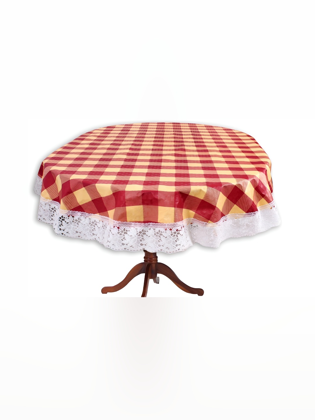 

Stylista Maroon Waterproof Oval 8-Seater Table Cover