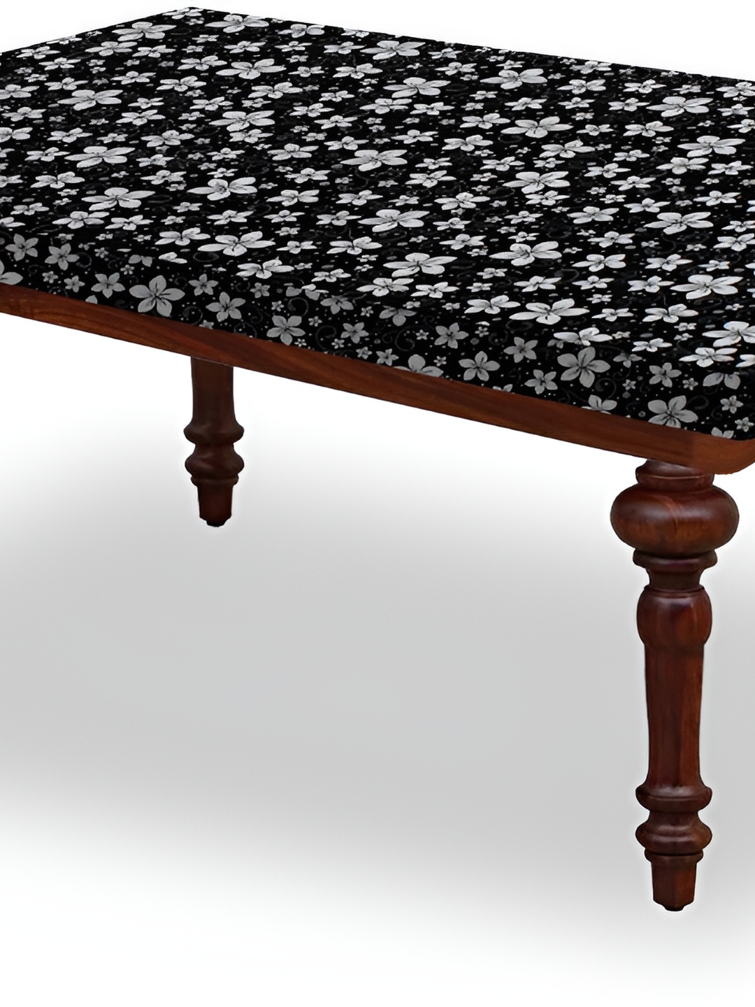 

Stylista Black Waterproof Plastic 4-Seater Table Cover