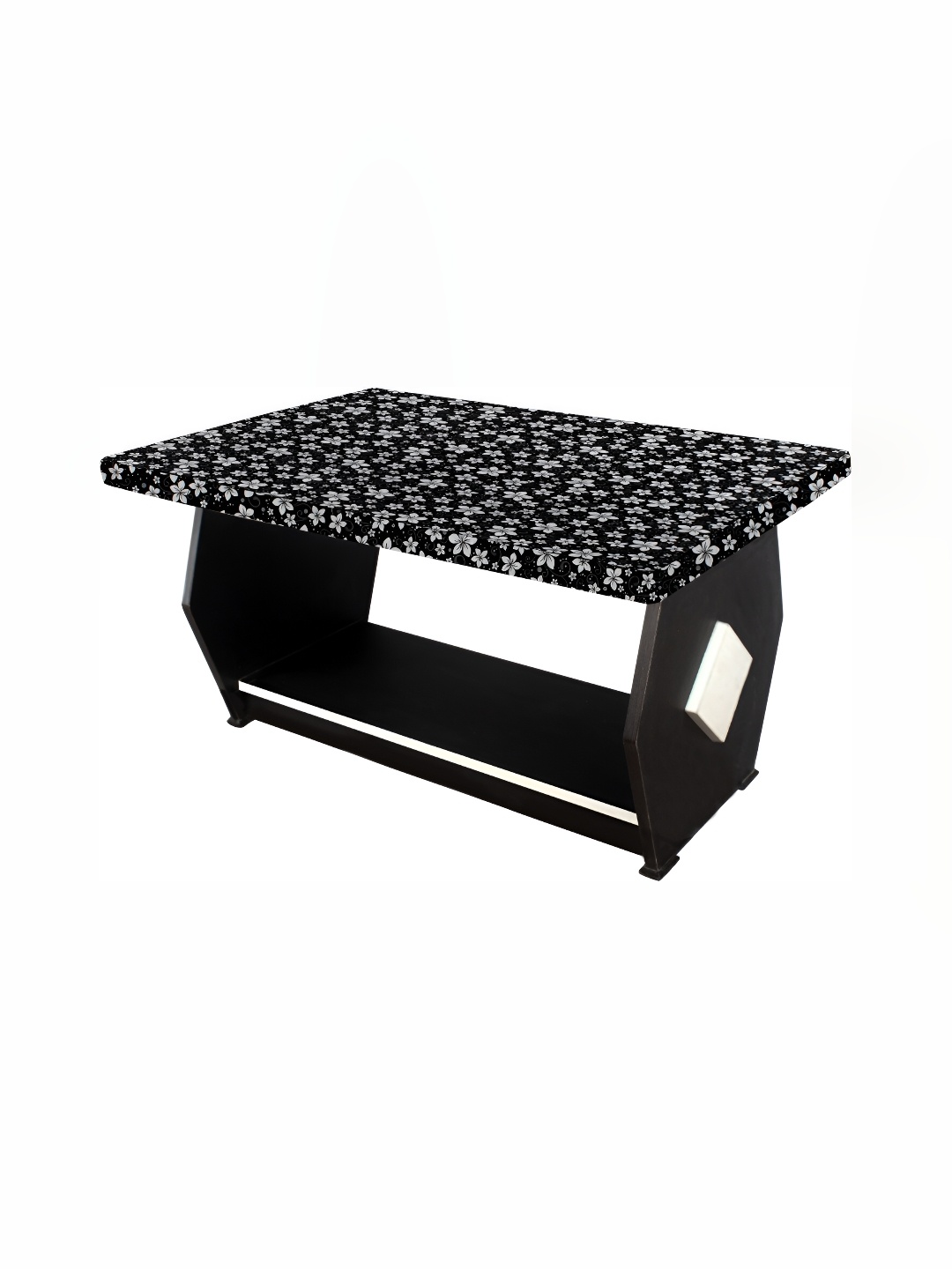 

Stylista Black & White Floral Waterproof 2 Seater Table Cover