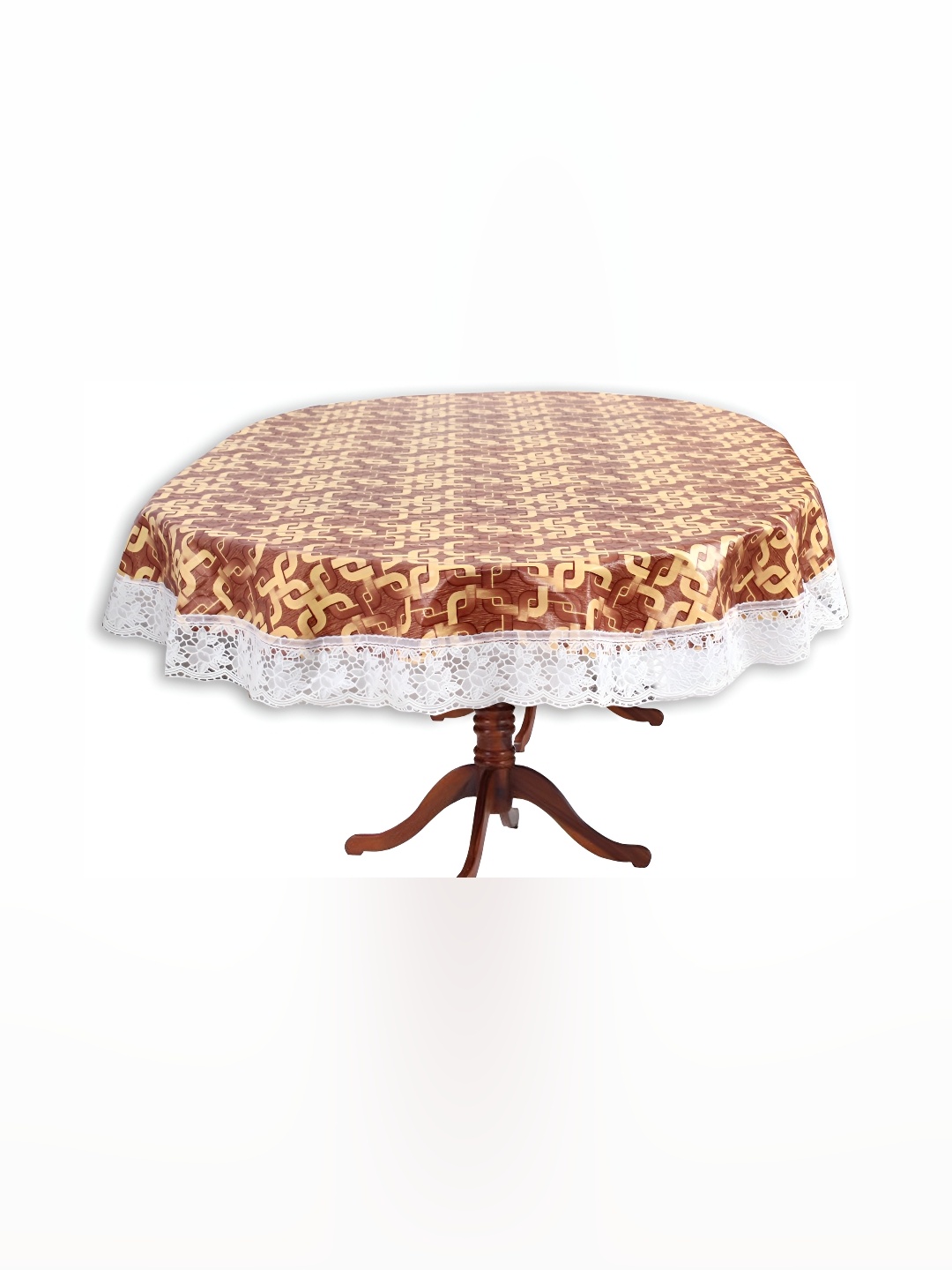 

Stylista Brown Waterproof Oval 8-Seater Table Cover