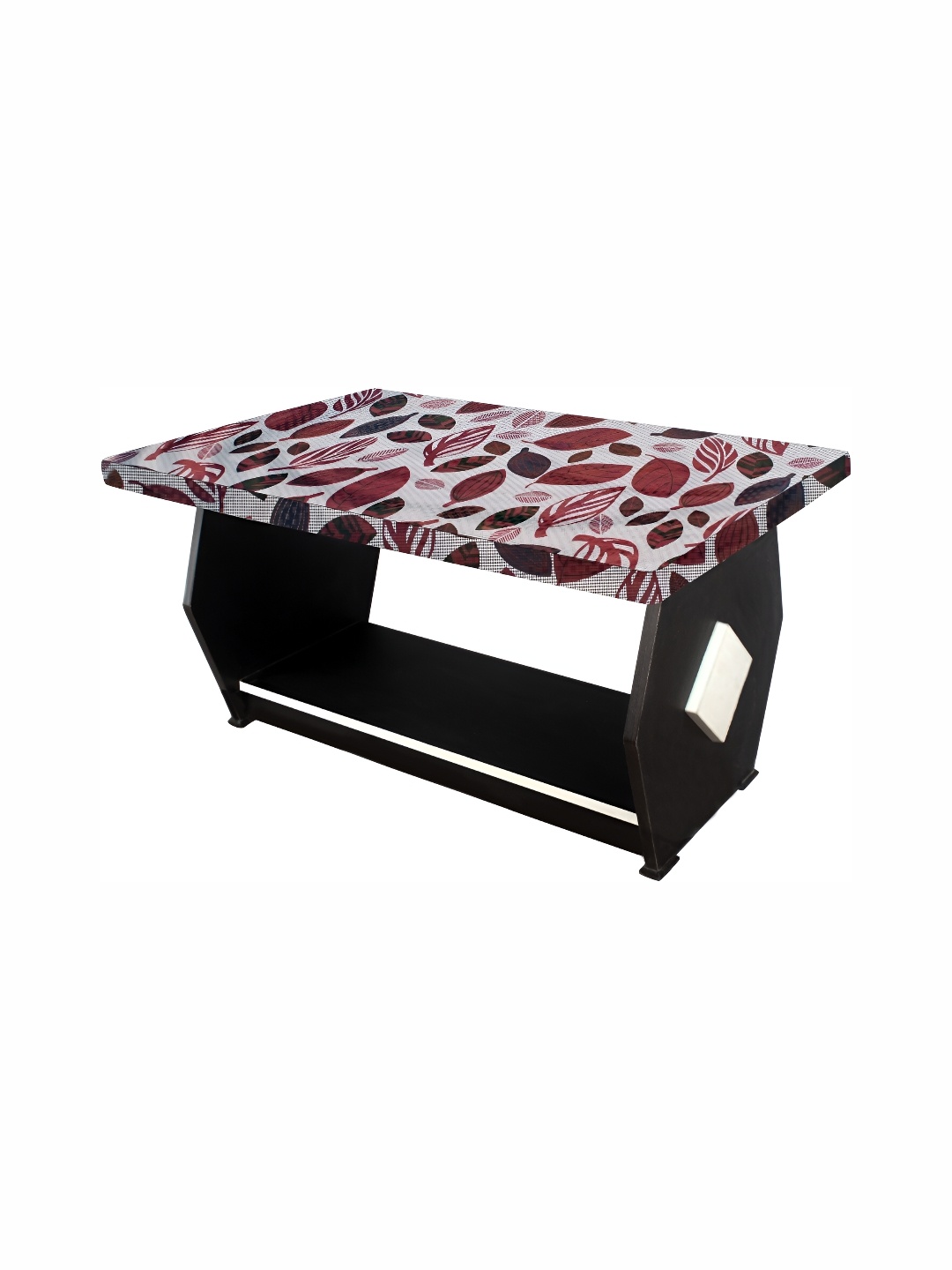 

Stylista White & Maroon Floral Waterproof 2 Seater Table Cover