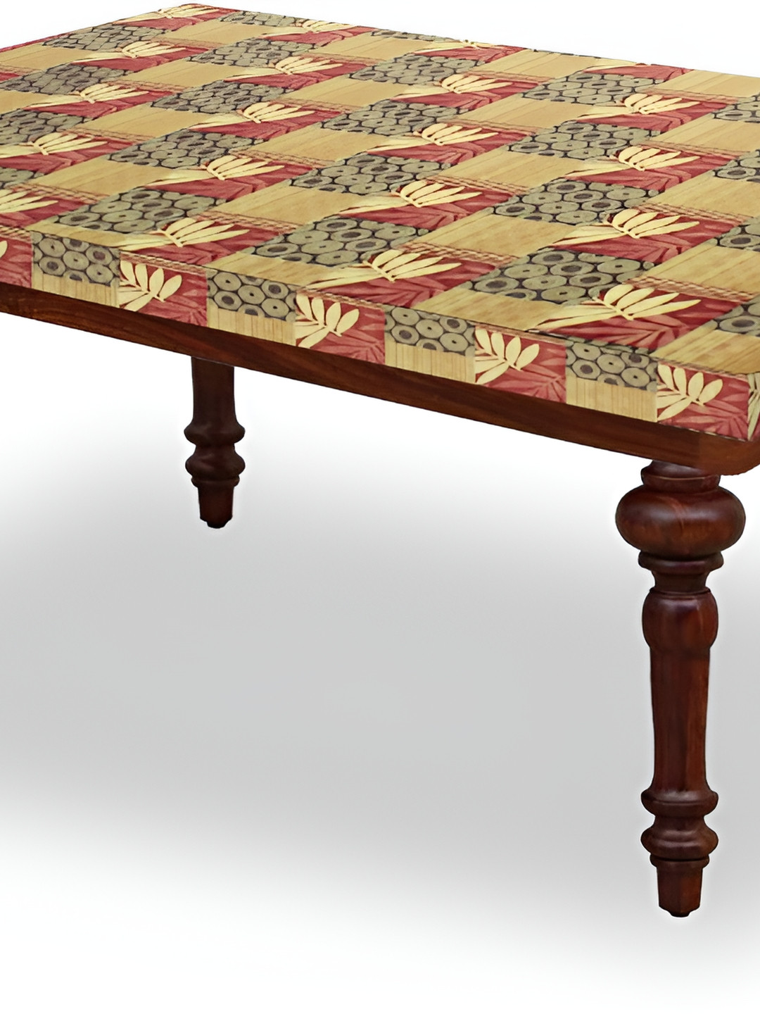 

Stylista Yellow & Grey Ethnic Motifs Rectangle 4 Seater Table Cover