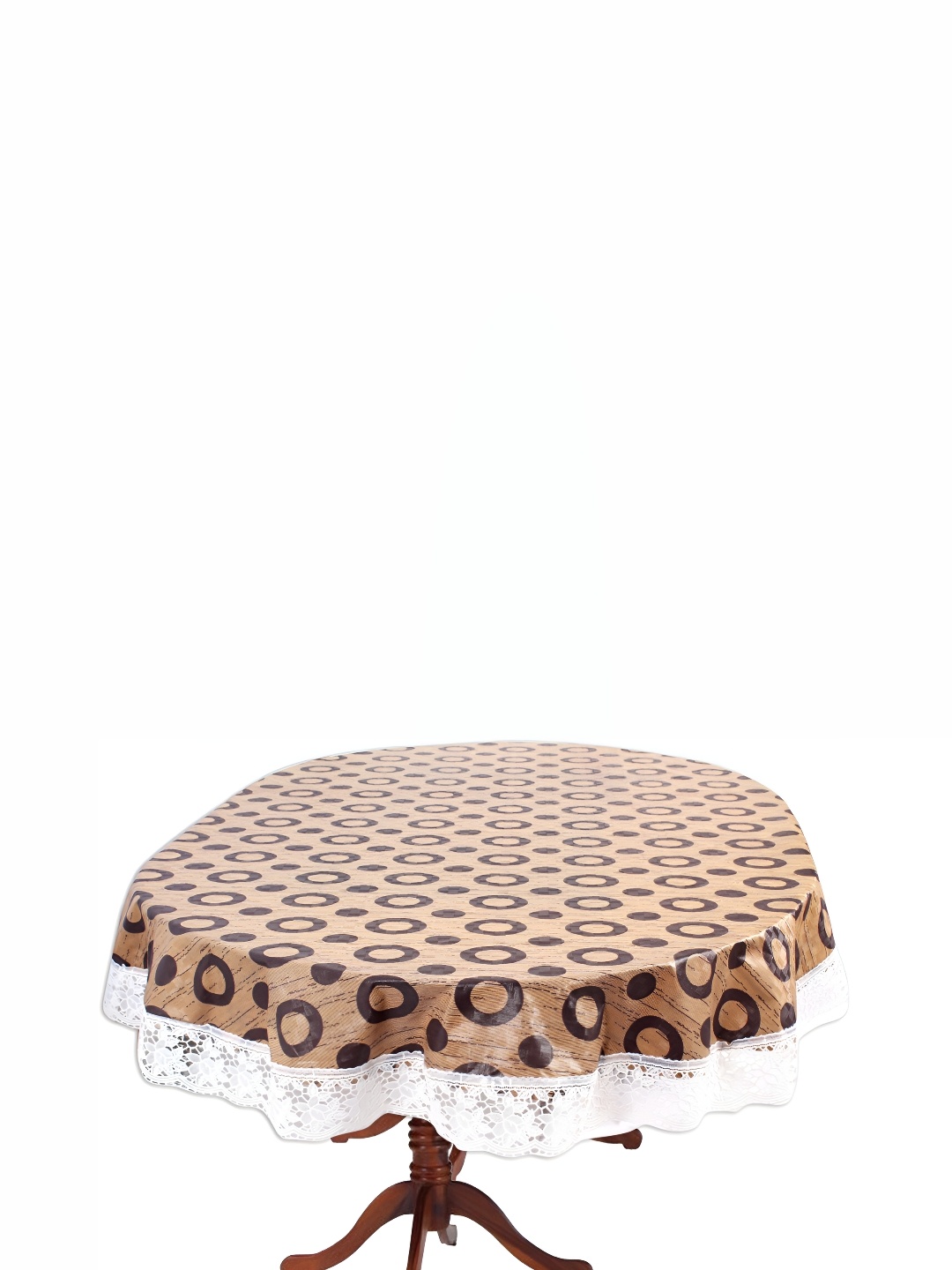 

Stylista Brown 12 Pieces Printed Waterproof Table Cover