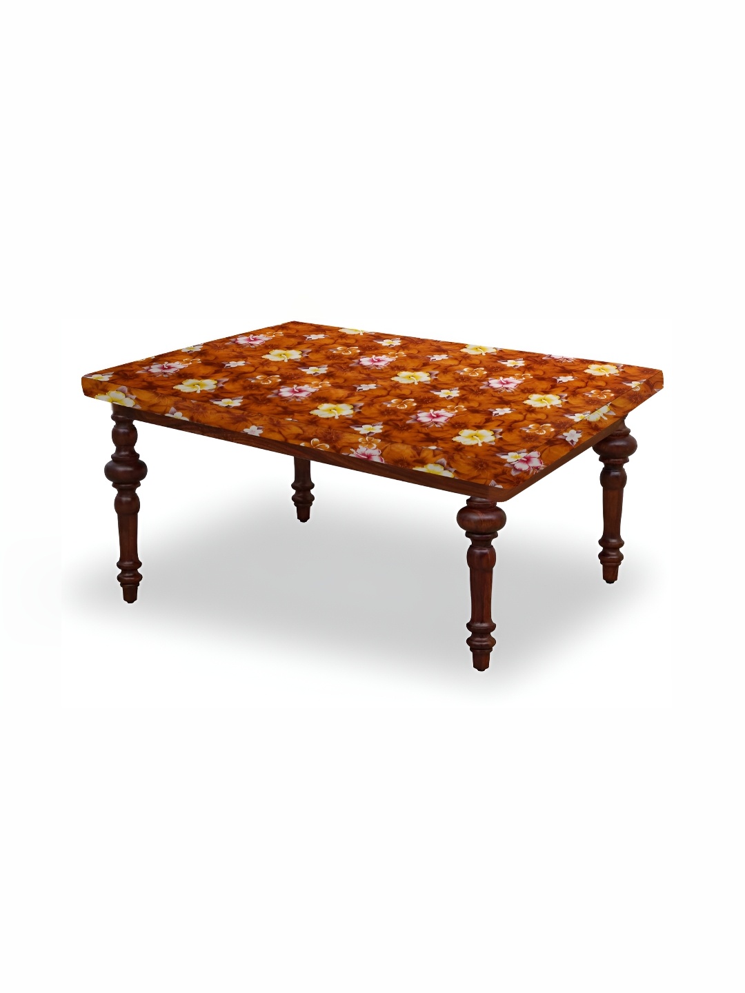 

Stylista Orange & Yellow Floral Waterproof 4 Seater Table Cover