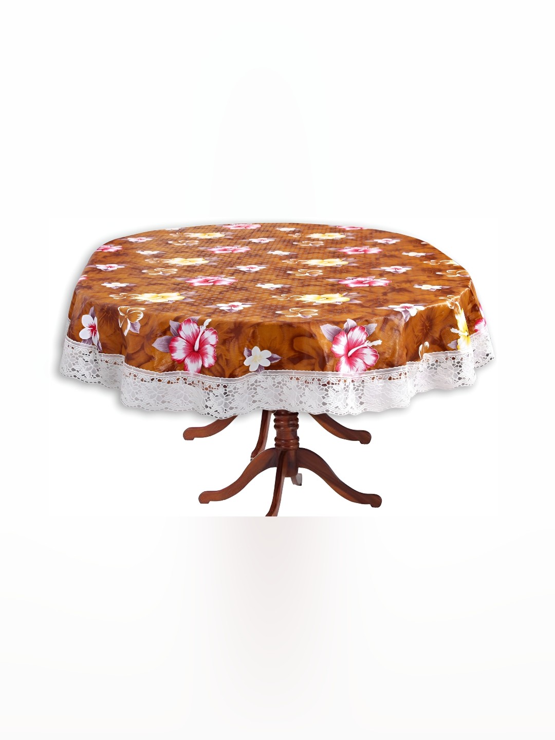 

Stylista Orange & Pink Floral Waterproof Oval 2 Seater Table Cover
