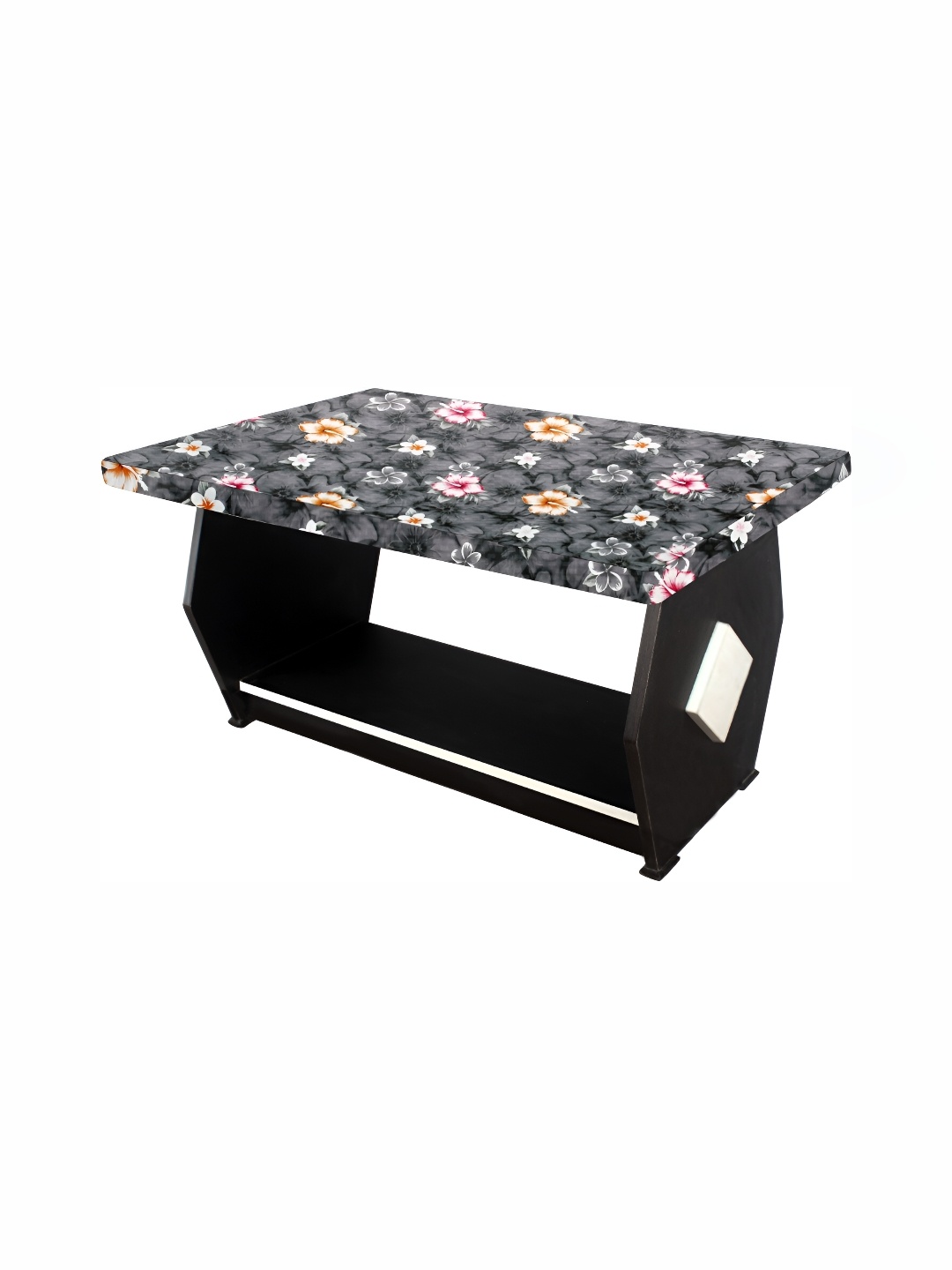 

Stylista Grey & Pink Floral Rectangle Waterproof 2-Seater Table Cover