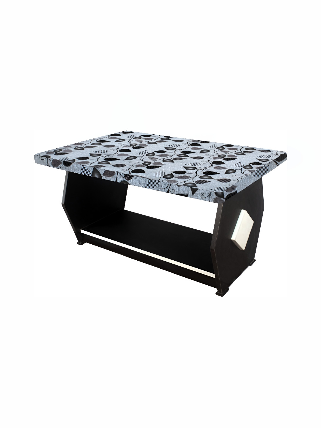 

Stylista Grey & Black Floral Printed Waterproof 1.52 m x 33 cm Rectangle Table Cover