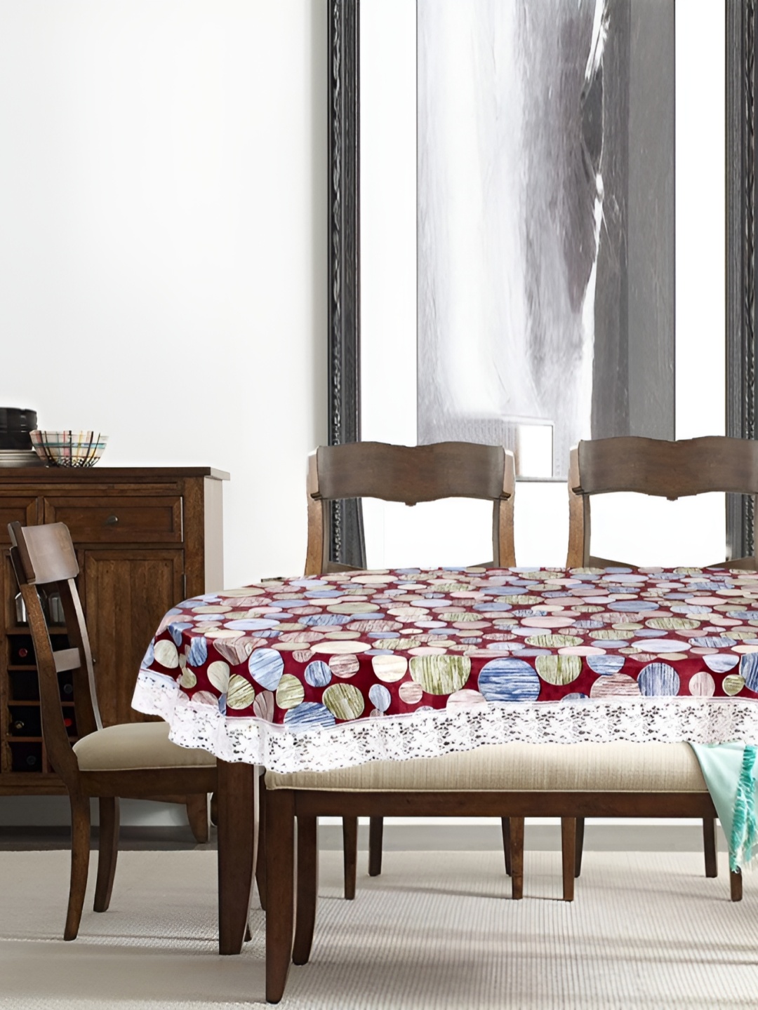 

Stylista Brown Waterproof Oval 8-Seater Table Cover