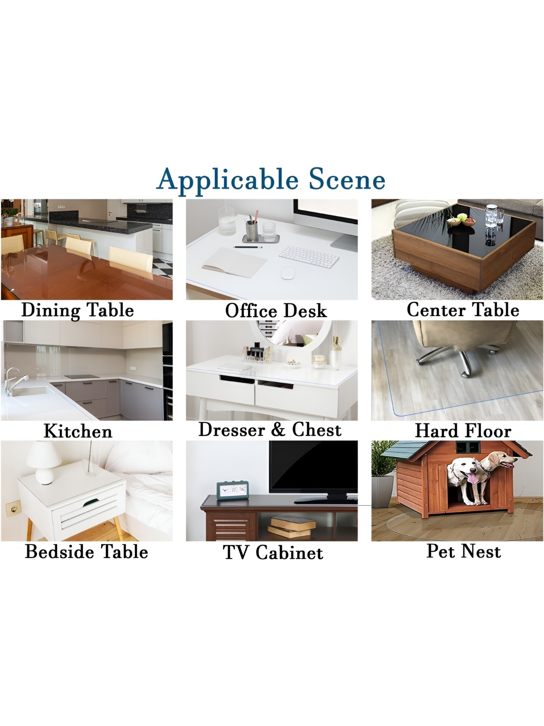

Stylista Transparent Waterproof 2-Seater Table Cover