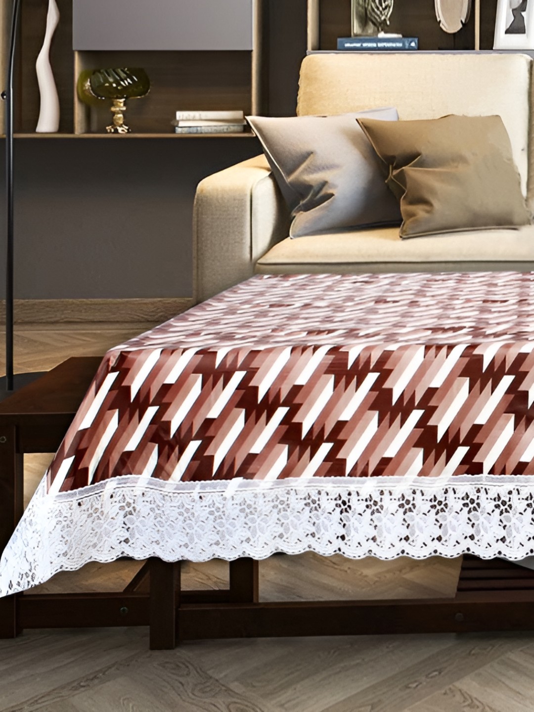 

Stylista Brown Waterproof 2-Seater Table Cover