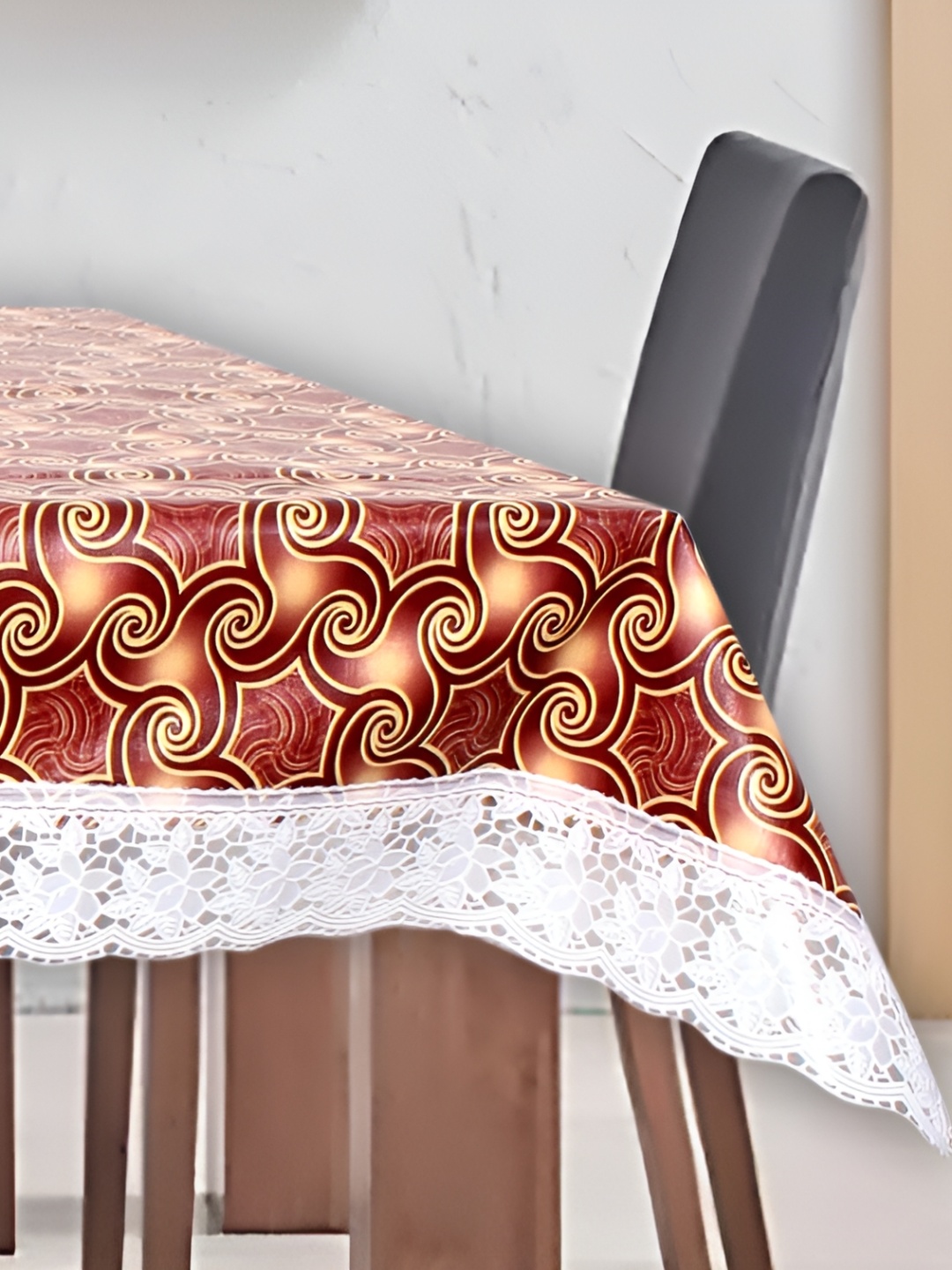 

Stylista Brown Waterproof 8-Seater Rectangular Table Cover