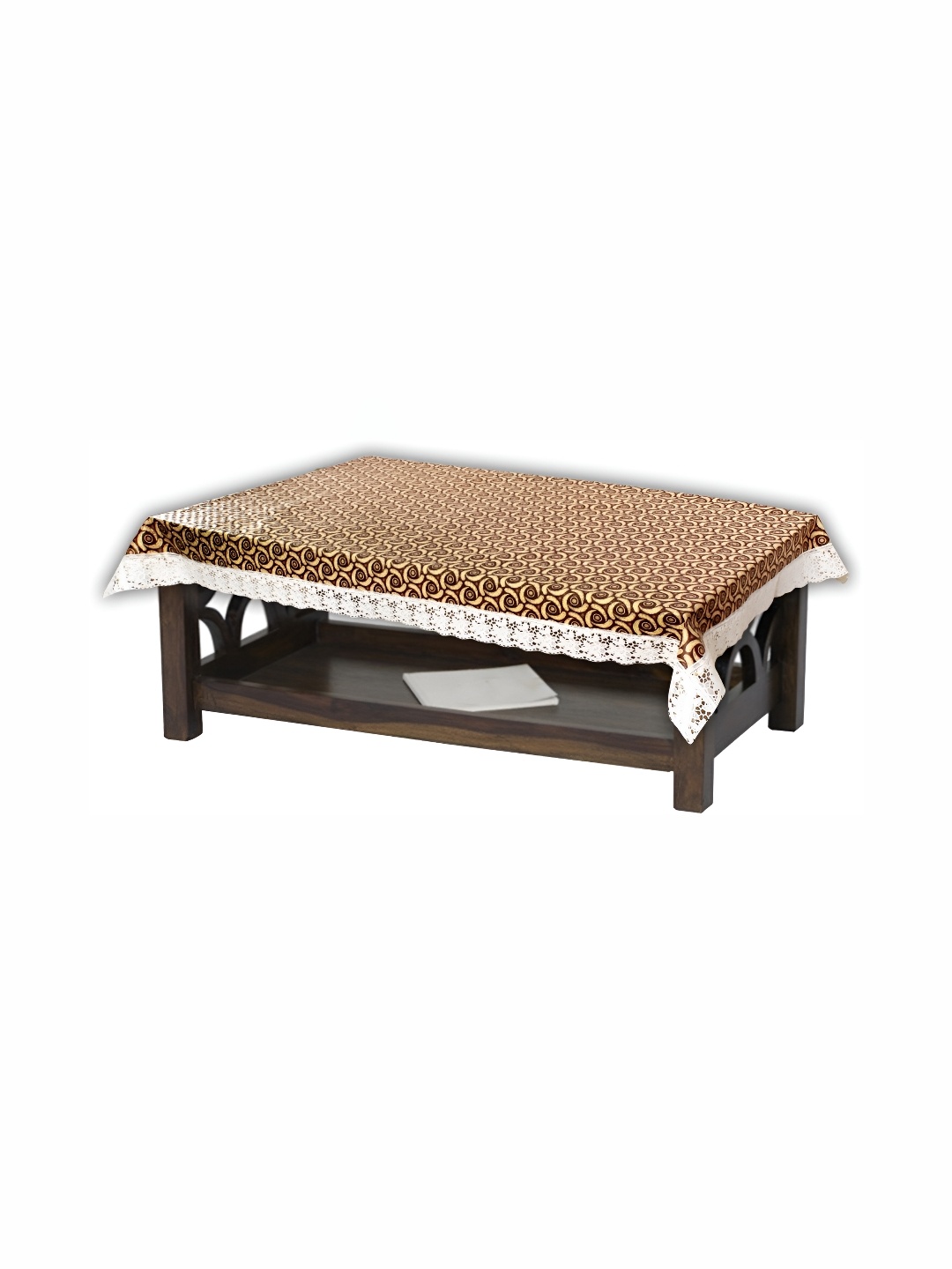 

Stylista Brown & Beige Geometric Waterproof 2 Seater Table Cover