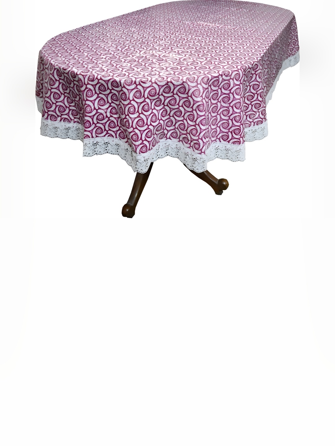 

Stylista Purple 6 Pieces Printed Waterproof Table Cover