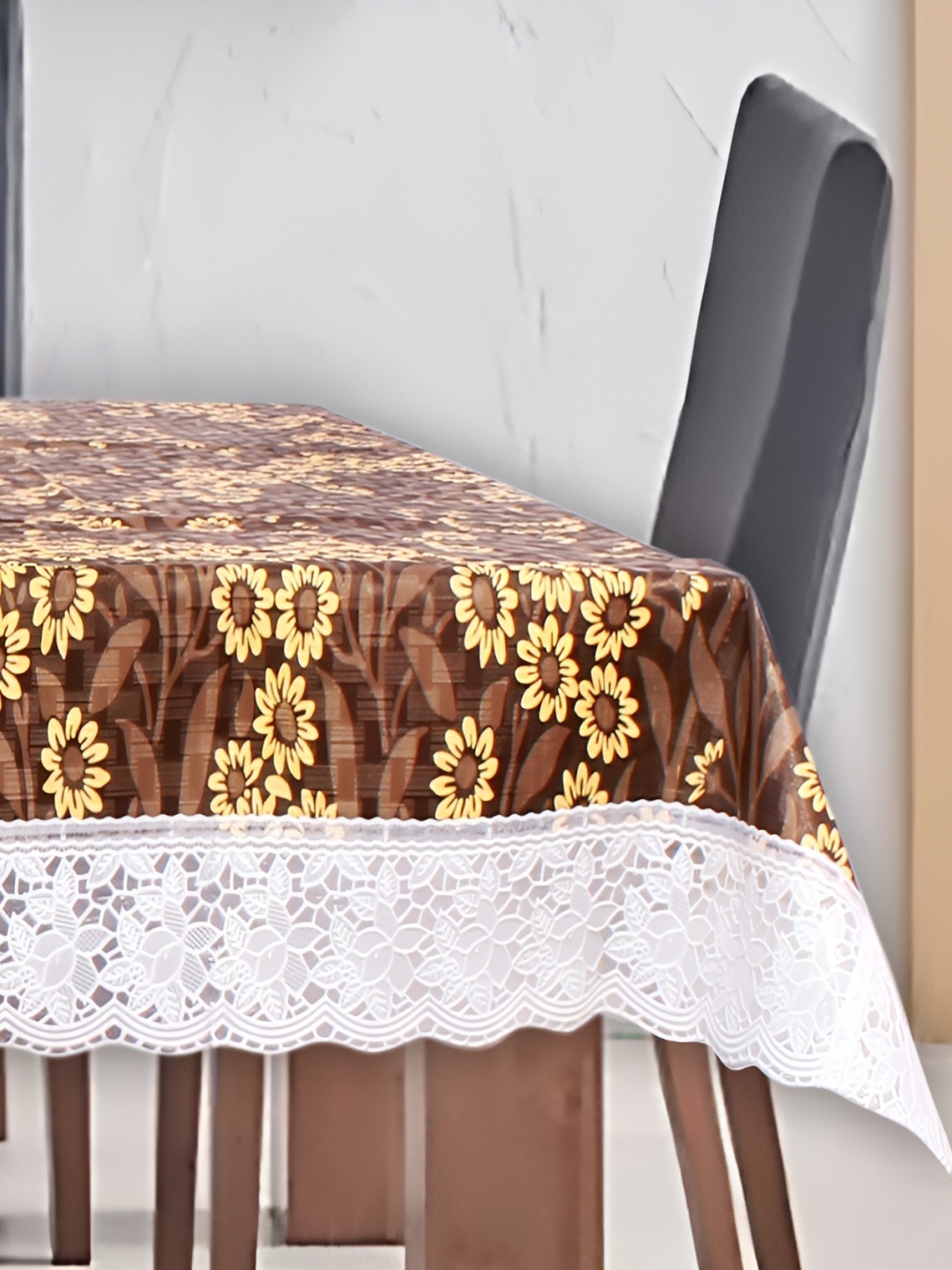 

Stylista Brown Waterproof 12-Seater Rectangular Table Cover