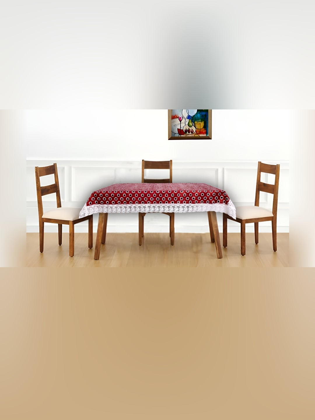 

Stylista Red Waterproof 4-Seater Table Cover