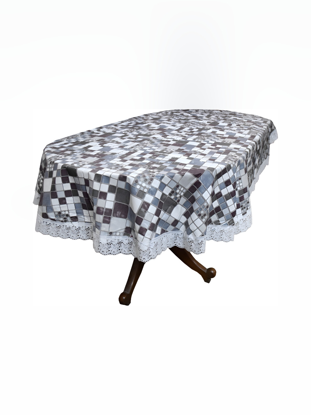 

Stylista Grey Waterproof Oval 4-Seater Table Cover