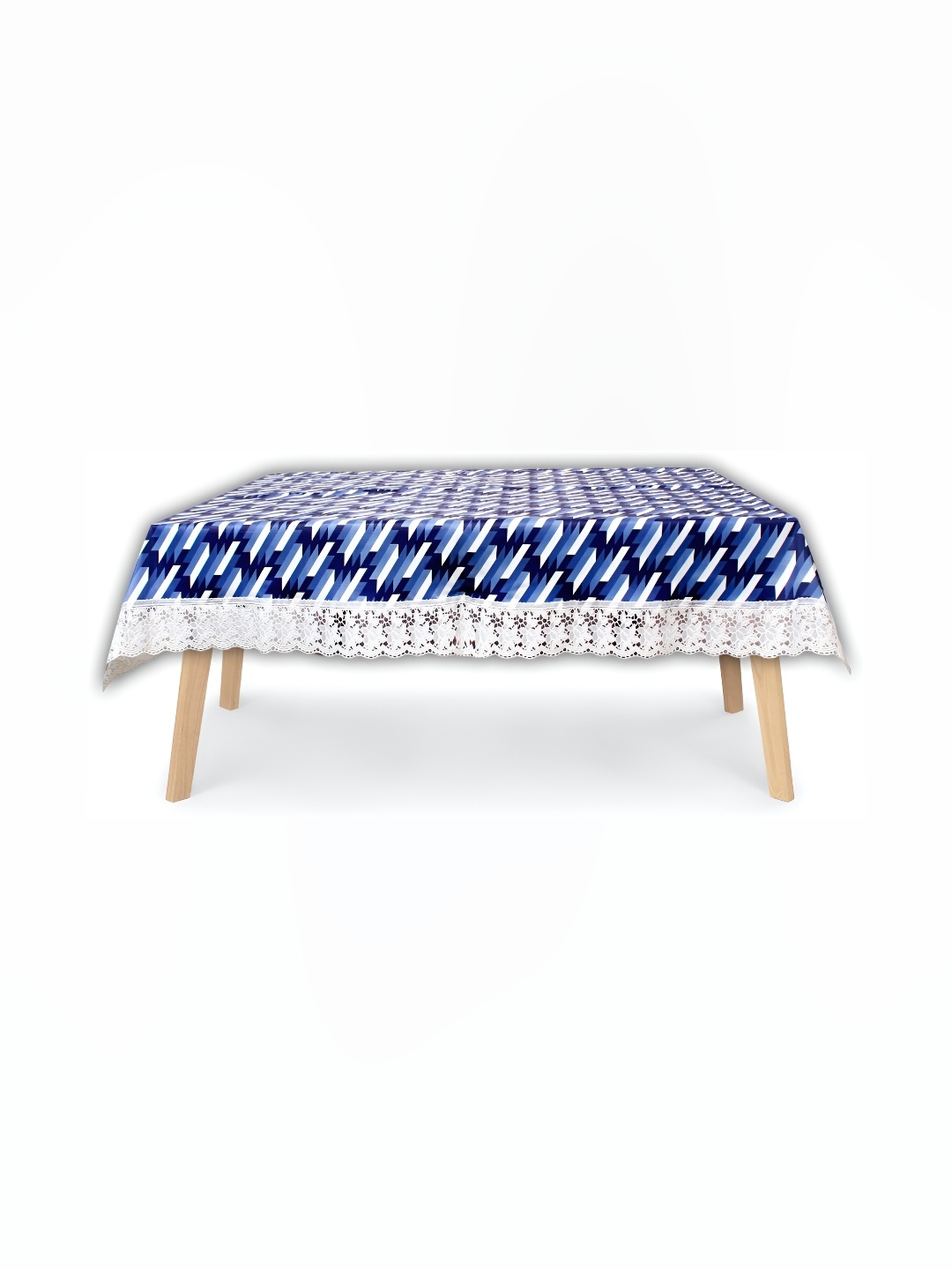 

Stylista Blue & White Waterproof Rectangle 4 Seater Table Cover