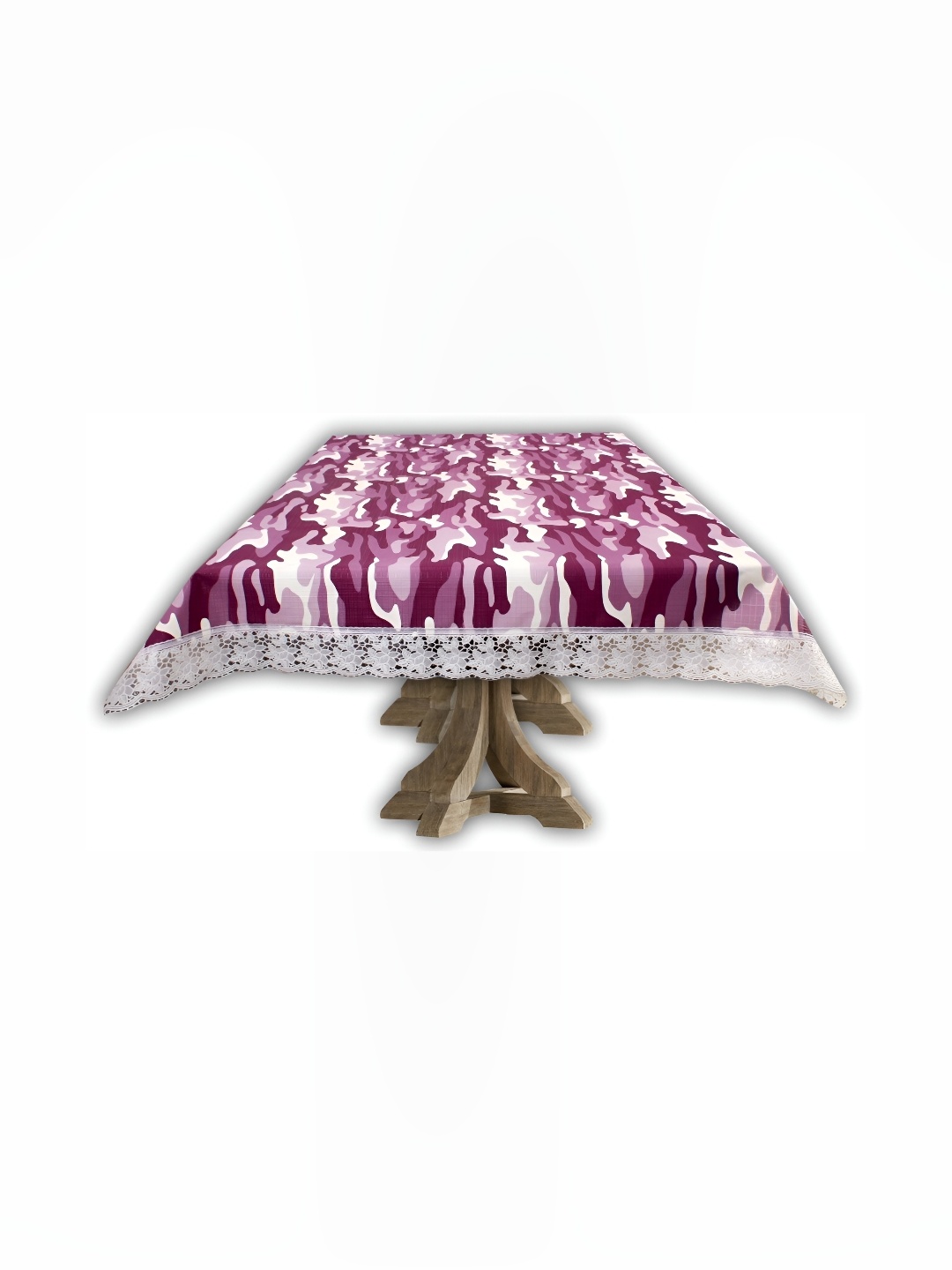 

Stylista Purple & white Waterproof 8 Seater Rectangle Table Cover