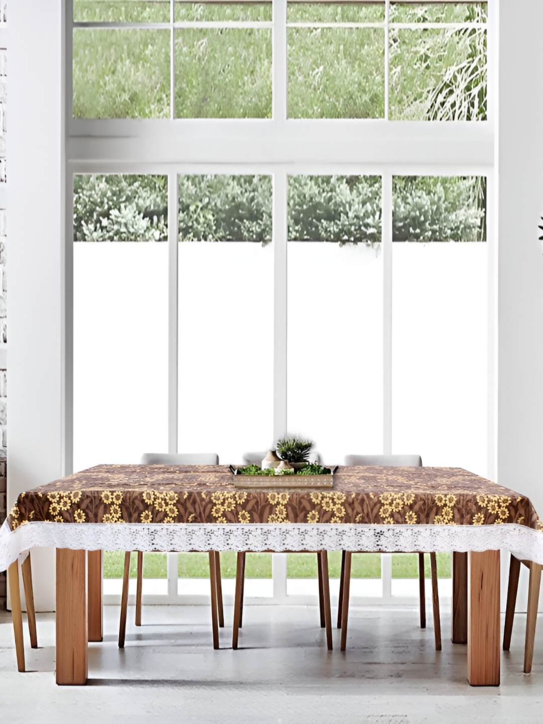 

Stylista Brown Waterproof 8-Seater Rectangular Table Cover