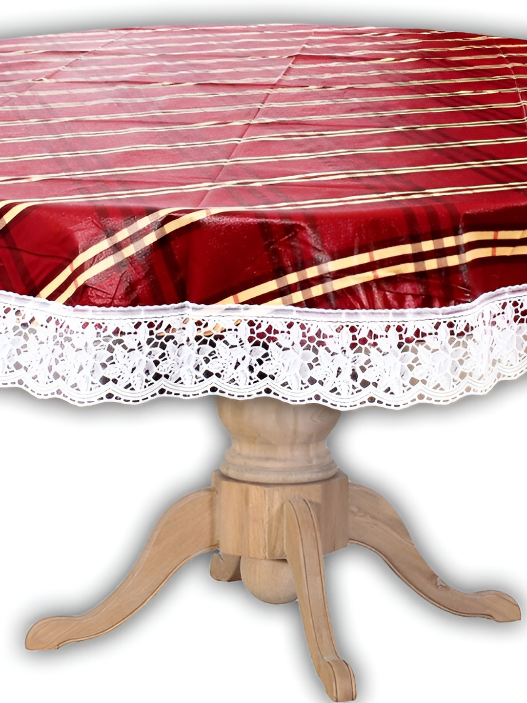 

Stylista Red Waterproof Round 4-Seater Table Cover