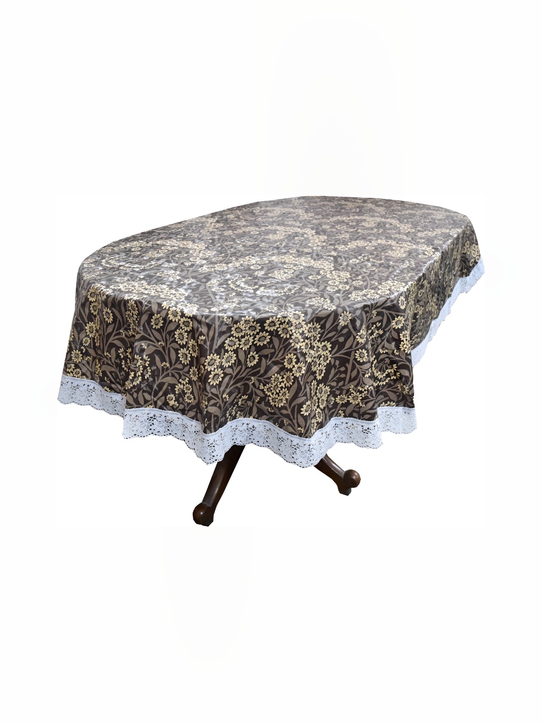 

Stylista Brown Waterproof Oval 4-Seater Table Cover