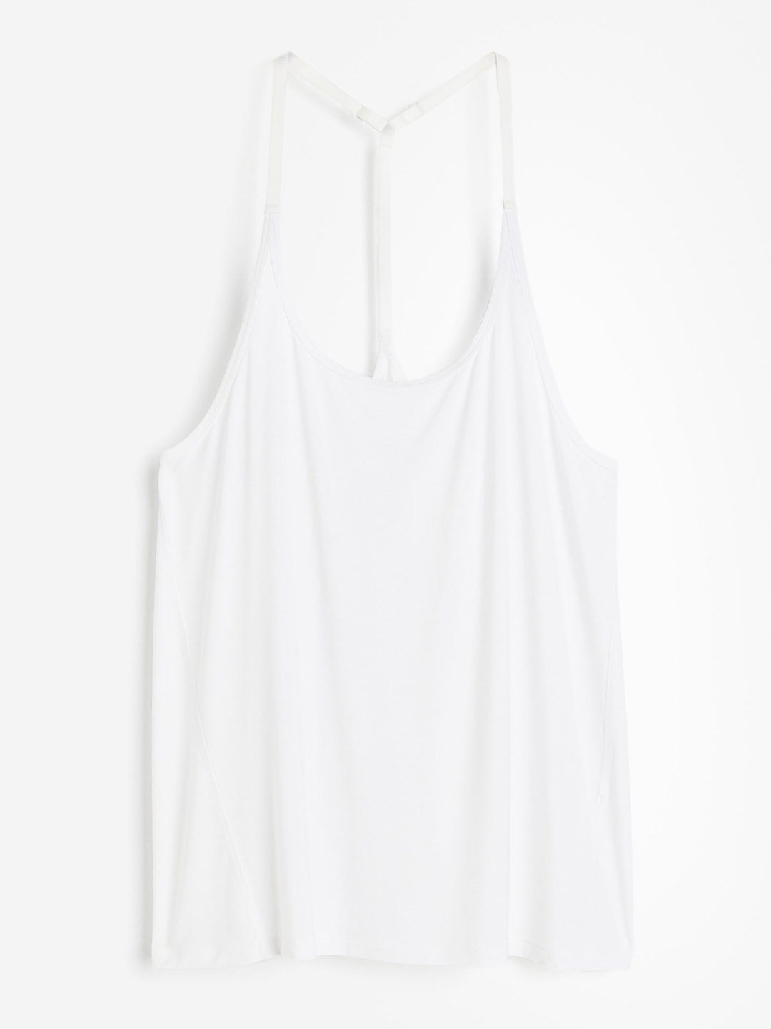 

H&M Women Drymove Sports Strappy Top, White