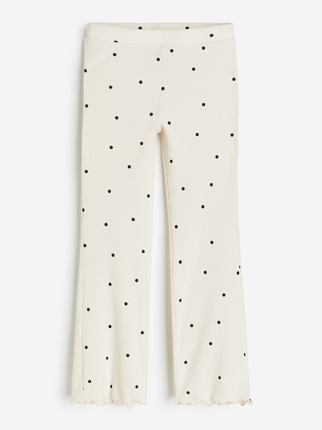 

H&M Girls Flared Leggings, White
