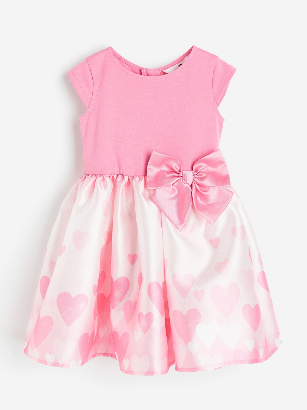 

H&M Girls Flared-Skirt Dress, Pink