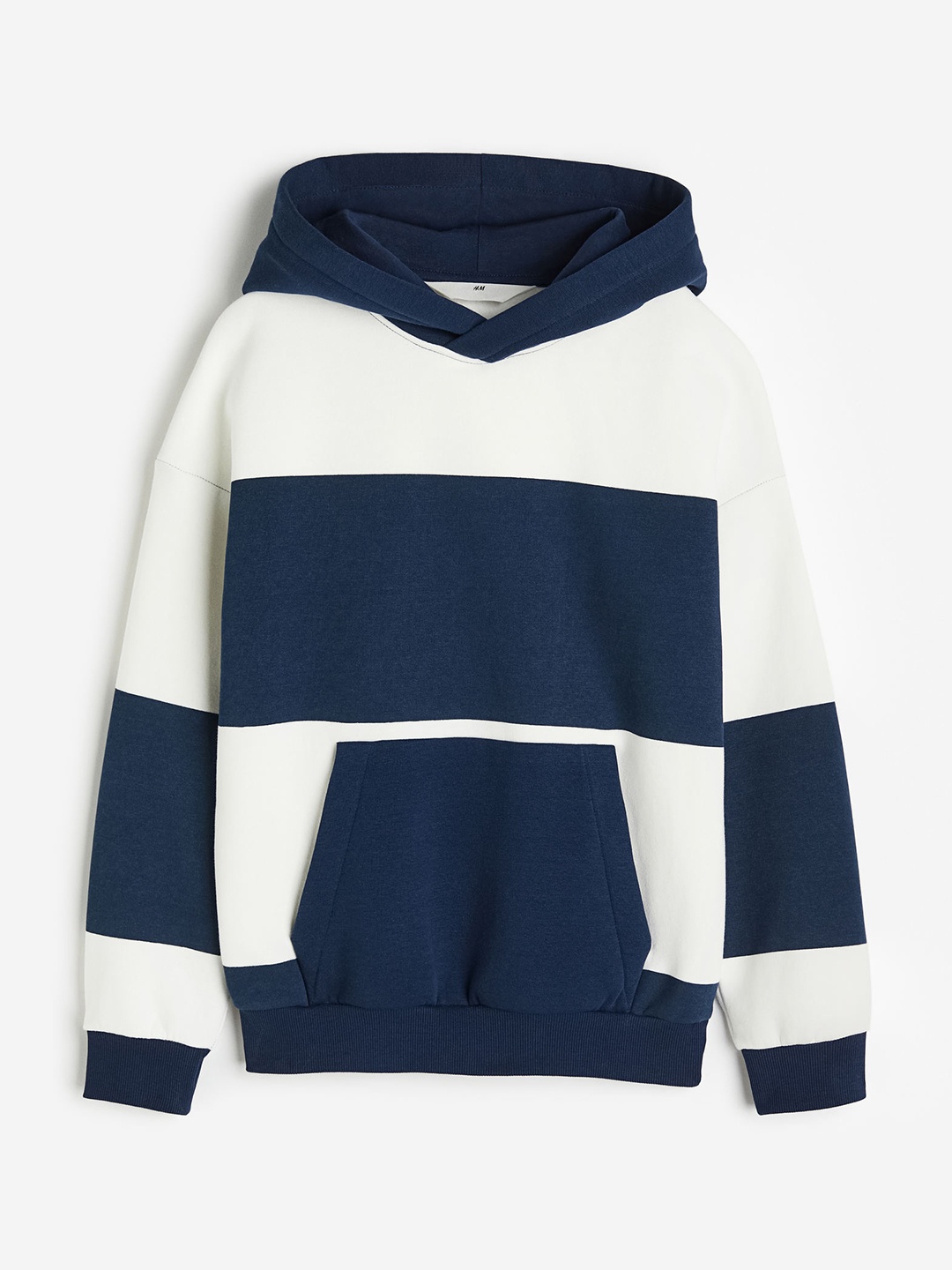 

H&M Boys Patterned Hoodie, Navy blue