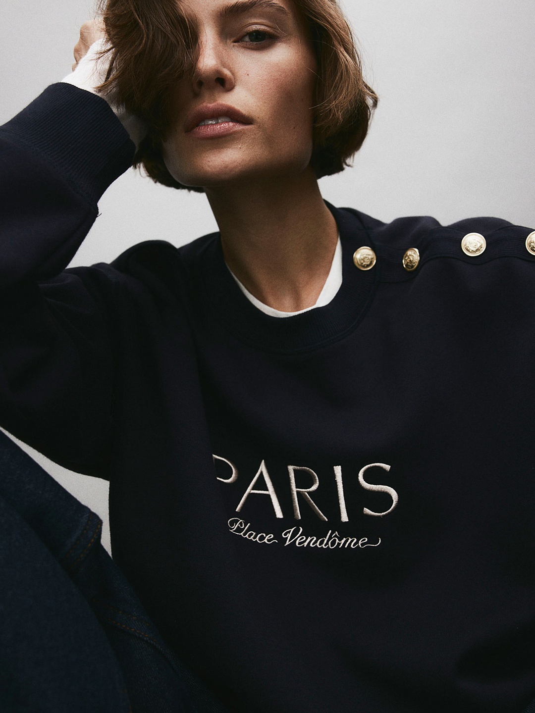 

H&M Sweatshirt, Navy blue