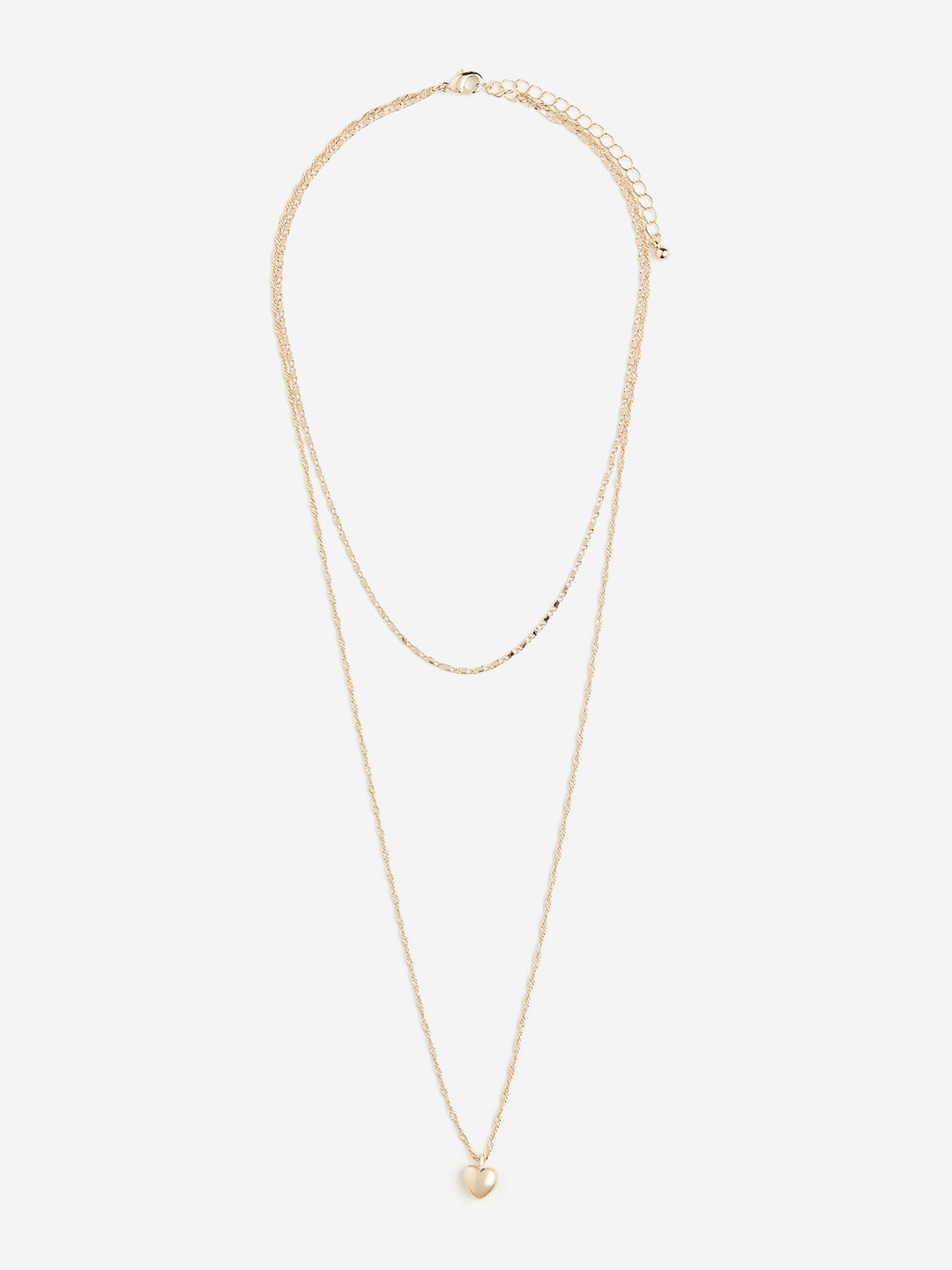 

H&M Two-Strand Necklace, Gold