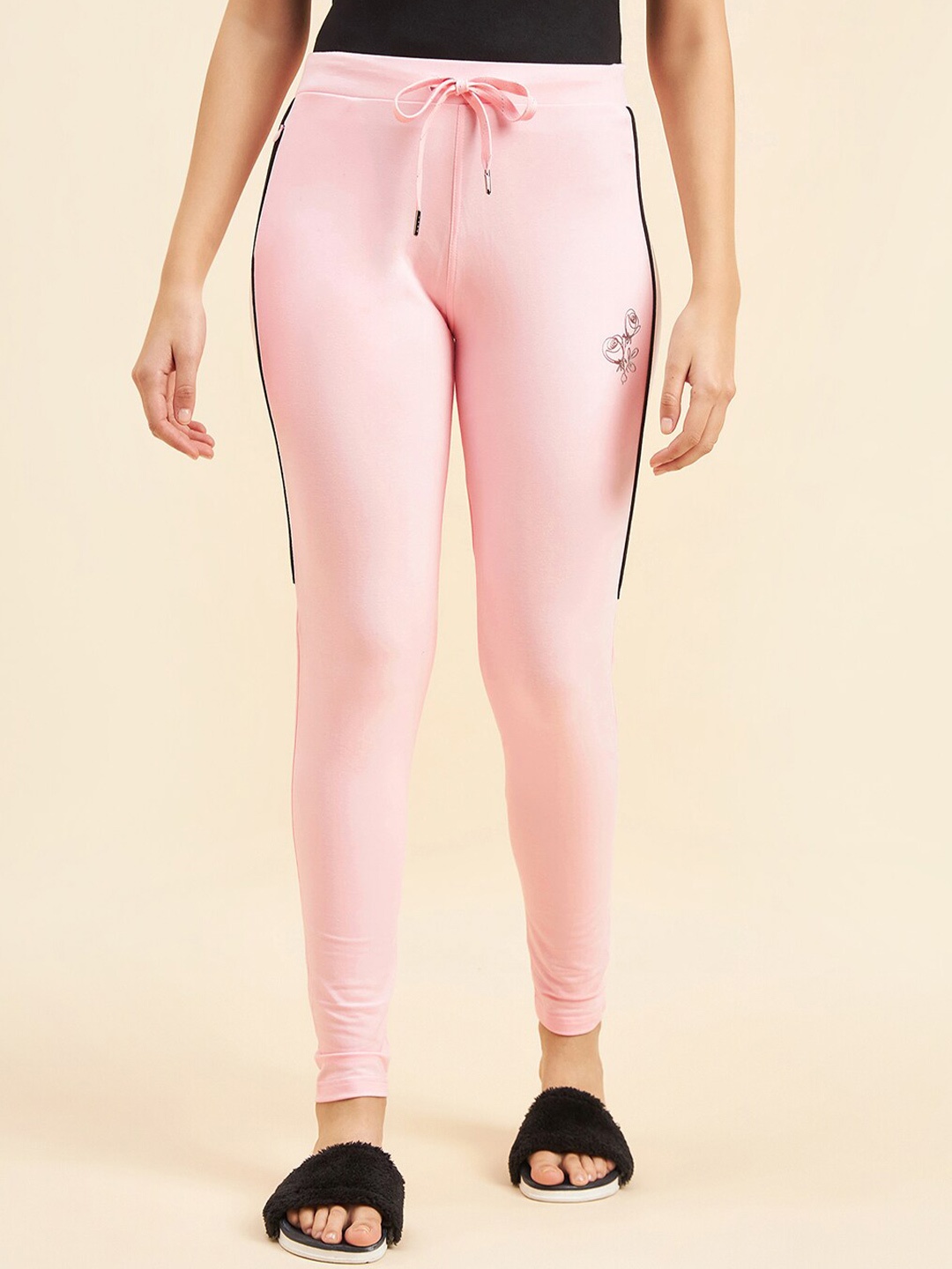 

Sweet Dreams Women Pink Mid-Rise Lounge Pants