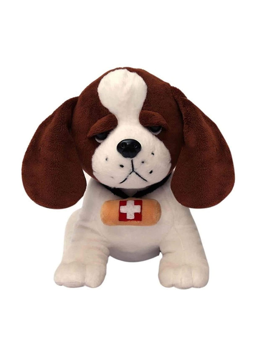 

BAESD Kids Soft Plush Stuffed Cute Swiss Dog Soft Toy, Brown