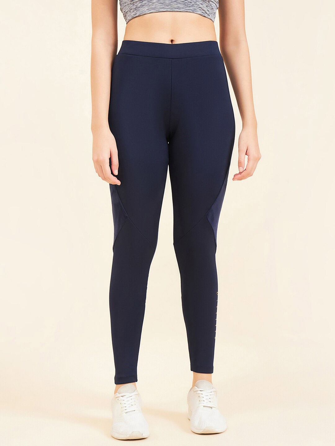 

Sweet Dreams Slim-Fit Ankle-Length Tights, Navy blue