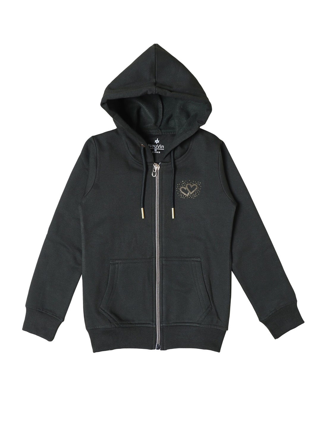 

BAESD Girls Hooded Fleece Sweatshirt, Green