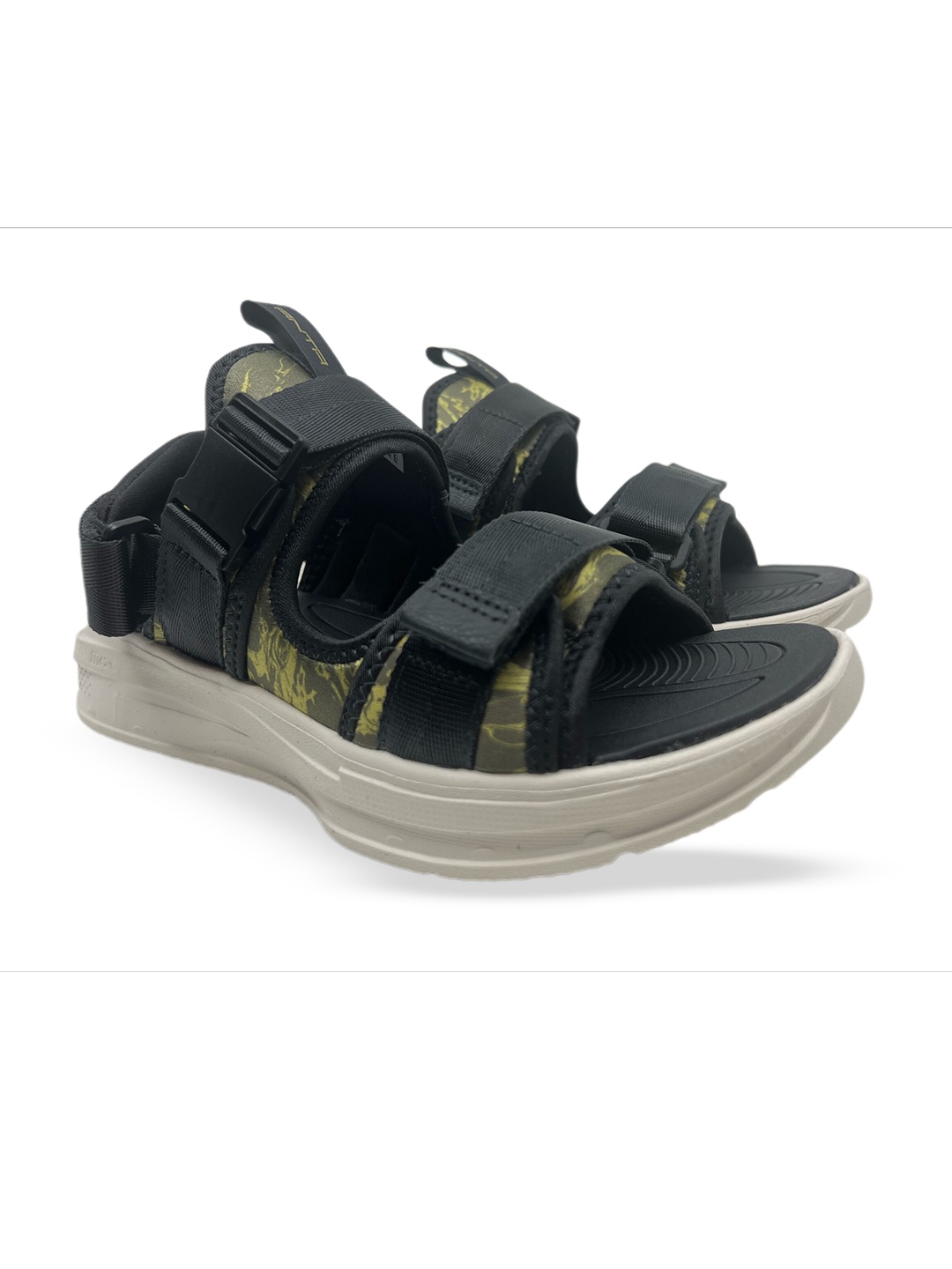 

Anta Men Printed Sports Sandals, Green