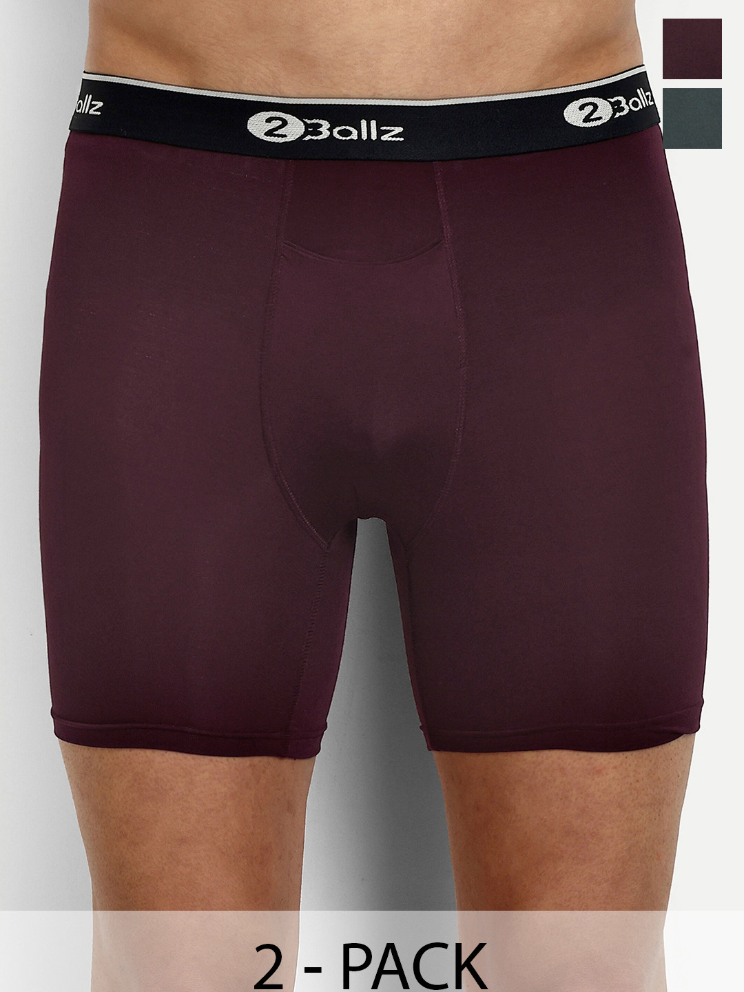 

2BALLZ Pack Of 2 BRUG-2-2BT, Maroon