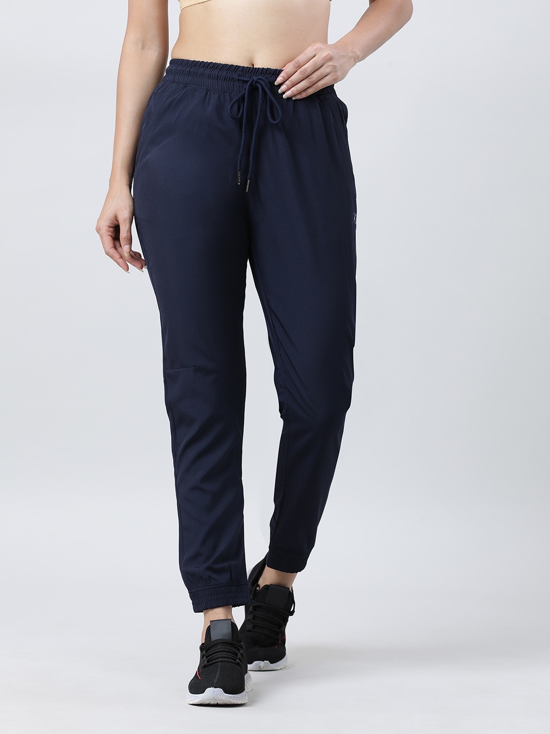 

Lovable Sport Women Mid-Rise Joggers, Navy blue