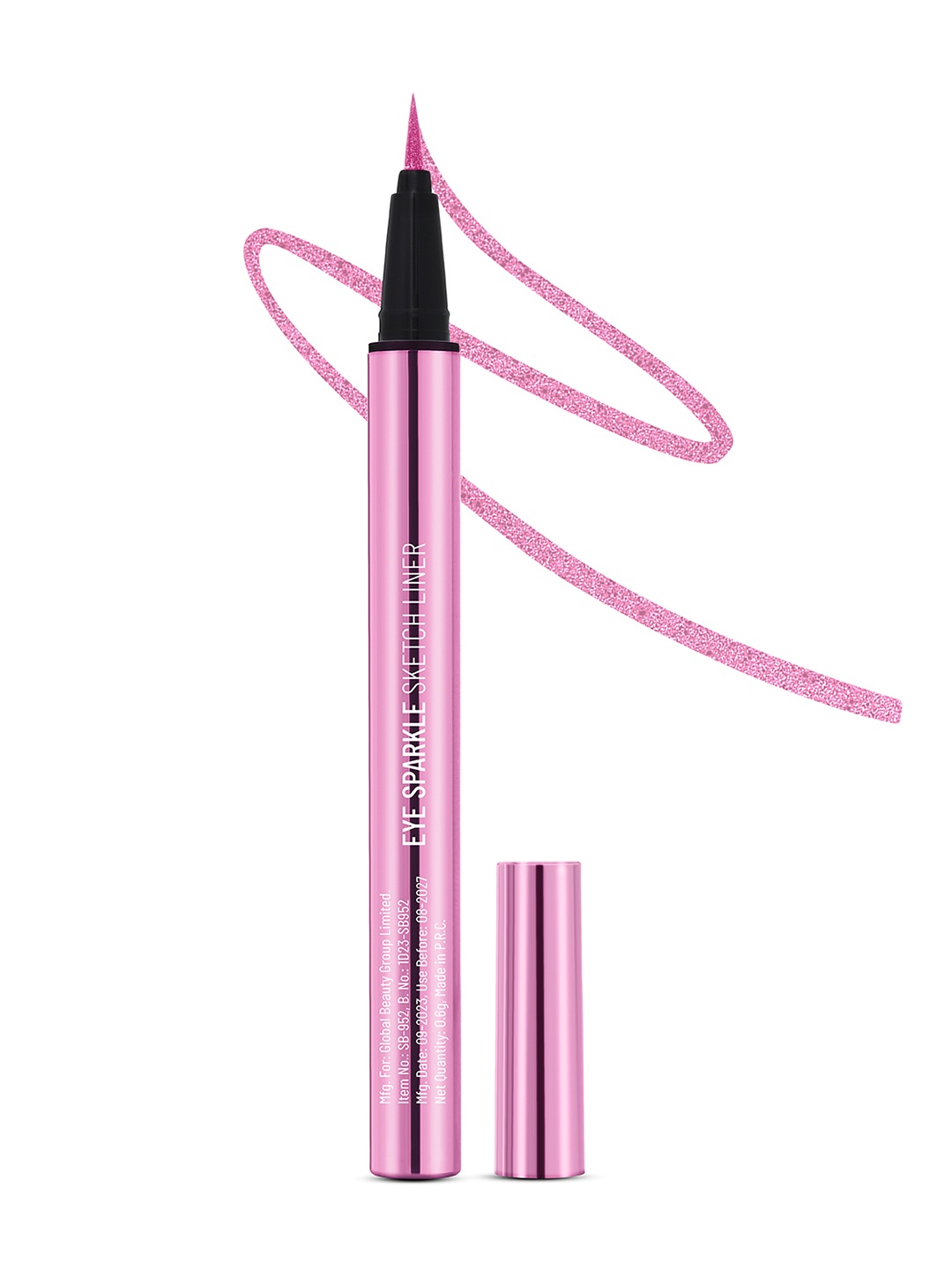 

SWISS BEAUTY Eye Sparkle Waterproof Sketch Eyeliner 0.6g - Glamour Pink