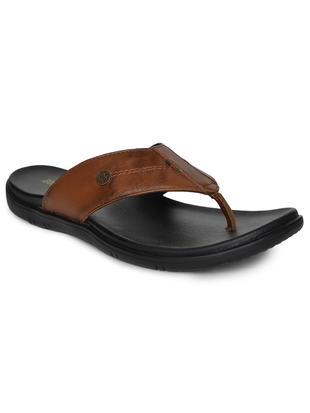

Buckaroo Leather Comfort Sandals, Tan