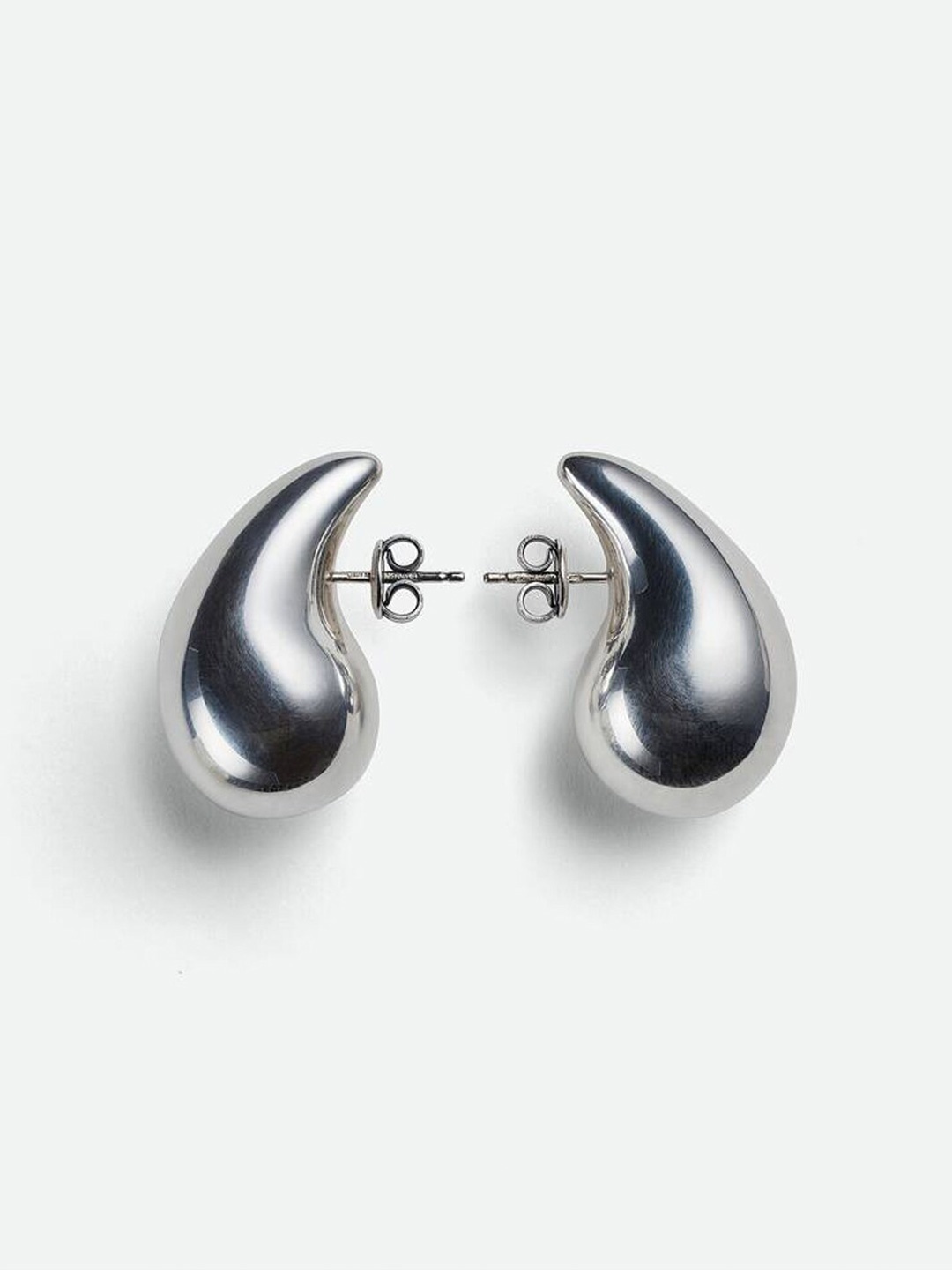 

Krelin Silver-Plated Teardrop Shaped Drop Earrings