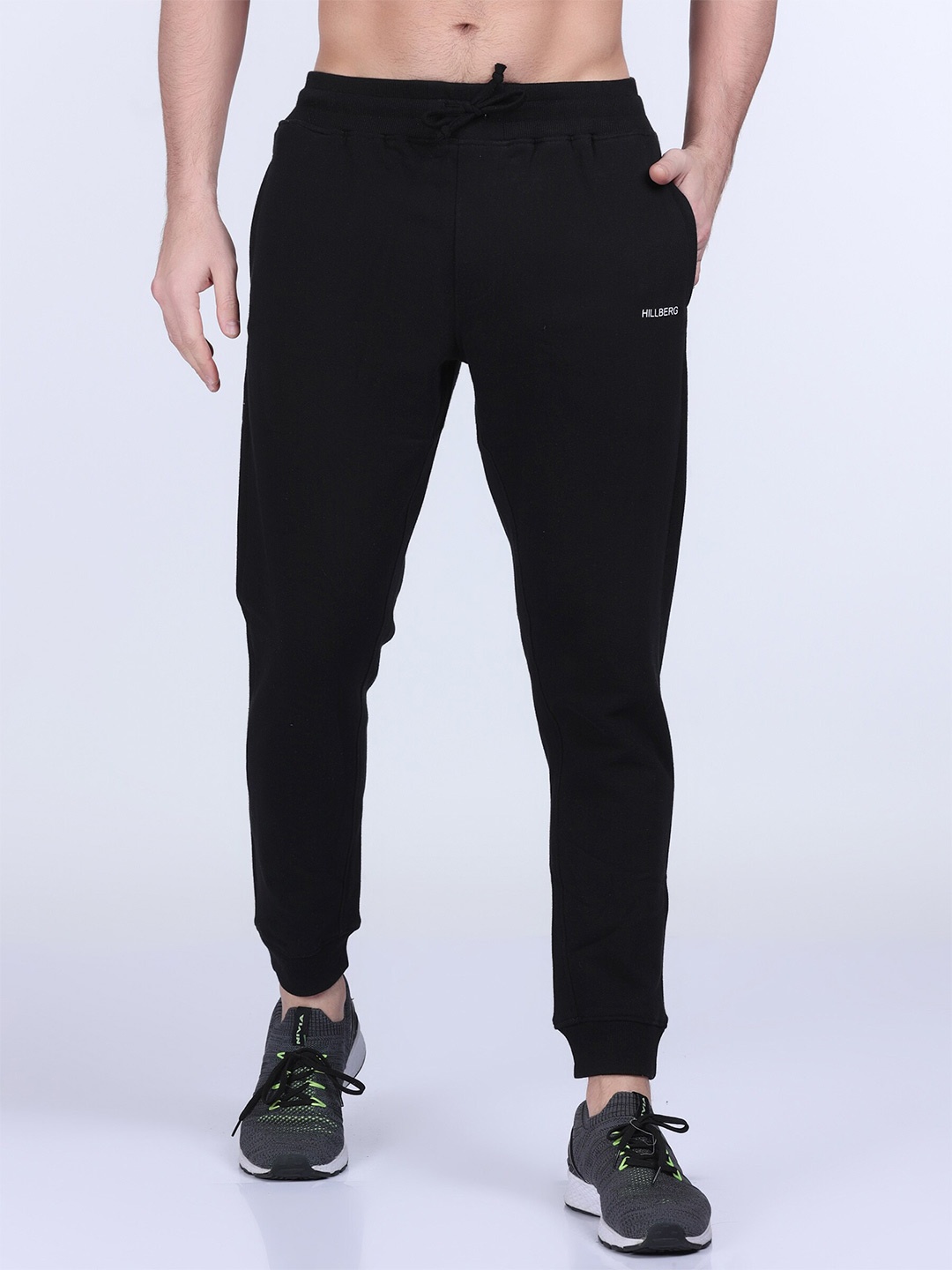 

HILLBERG Men Relaxed-Fit Joggers, Black