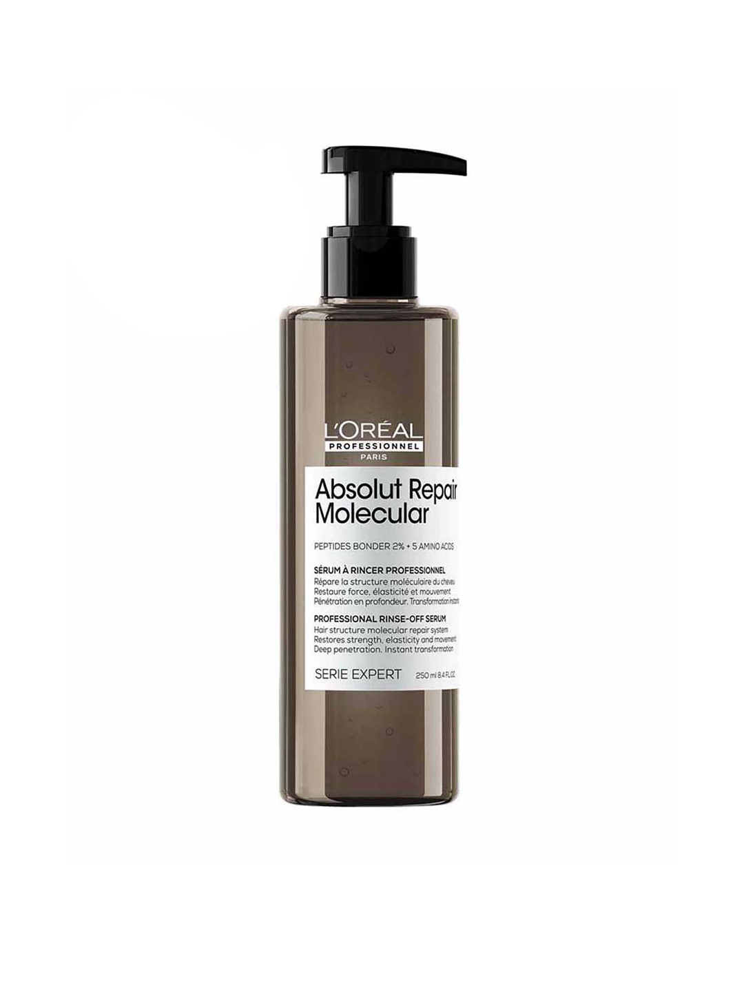 

LOreal Professionnel Absolut Repair Molecular Deep Repairing Hair Rinse-Off Serum - 250 ml, Brown