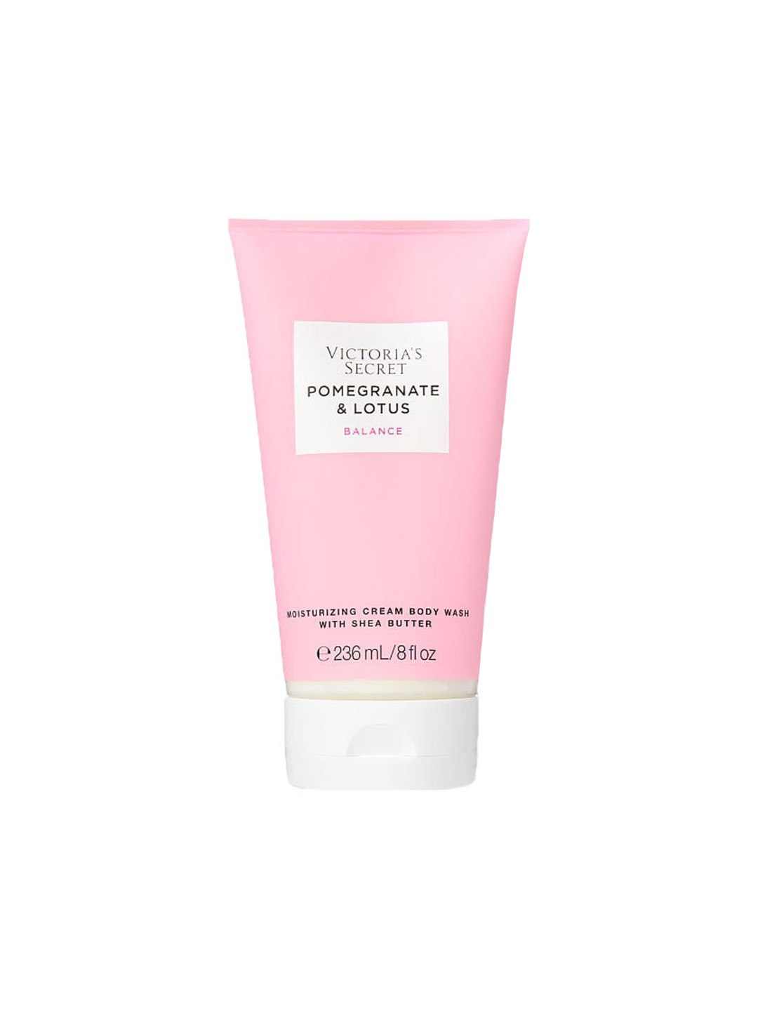 

Victoria's Secret Pomegranate & Lotus Balance Moisturizing Cream Body Wash - 236ml, Pink