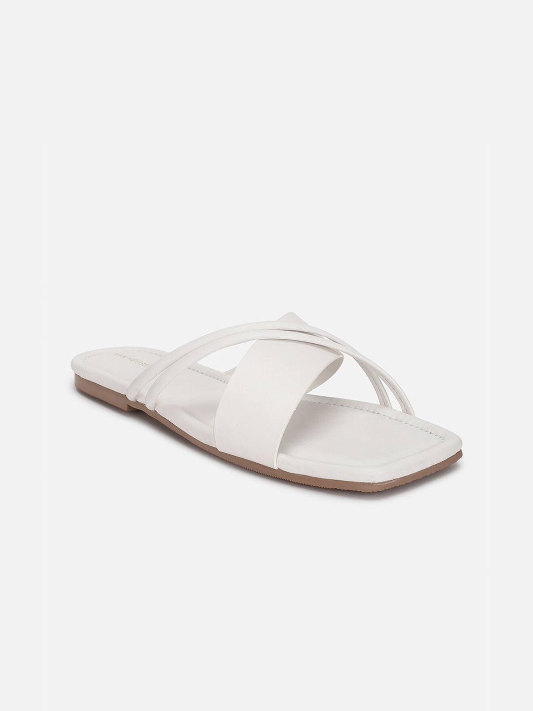 

Van Heusen Woman Strapy Open Toe Flats, White