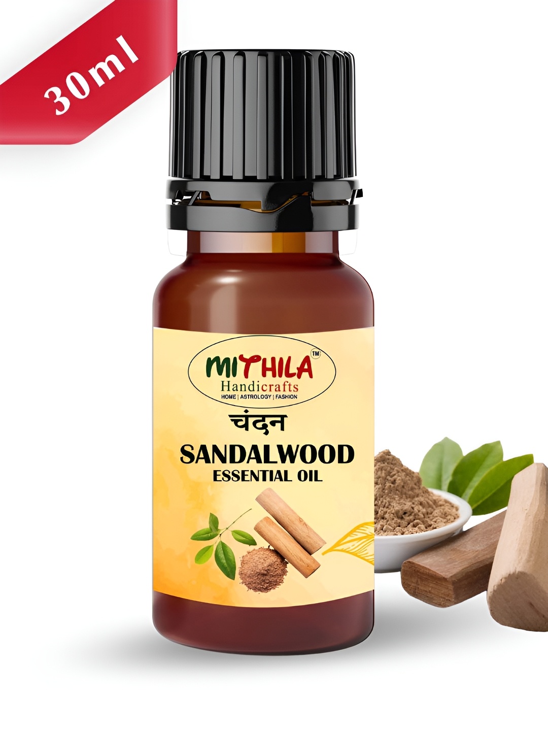 

MITHILA Handicrafts Brown Sandalwood Aroma Oils